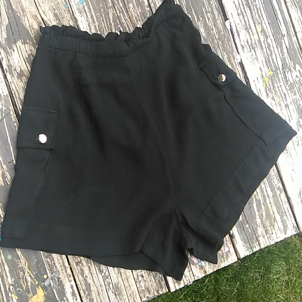 Paper Bag Rayon Short Love Tree LA - Picture 4 of 7